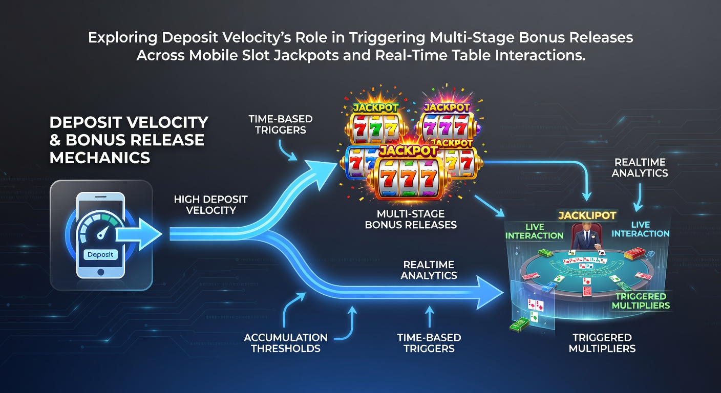 Grafik zeigt Einzahlungsgeschwindigkeit und Bonusstufen in mobilen Casinos