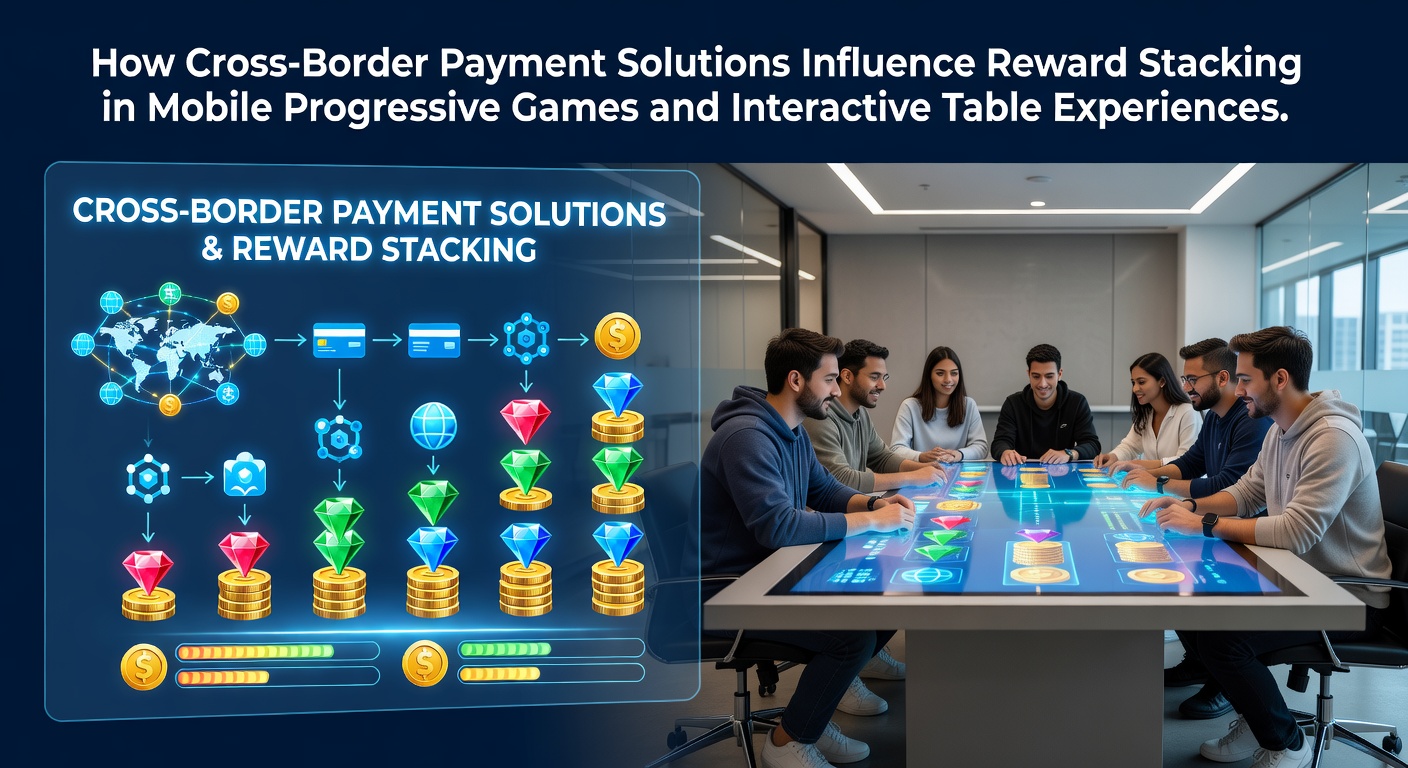 Darstellung grenzüberschreitender Zahlungssysteme in mobilen Casino-Spielen mit progressiven Jackpots und Live-Tischinteraktionen